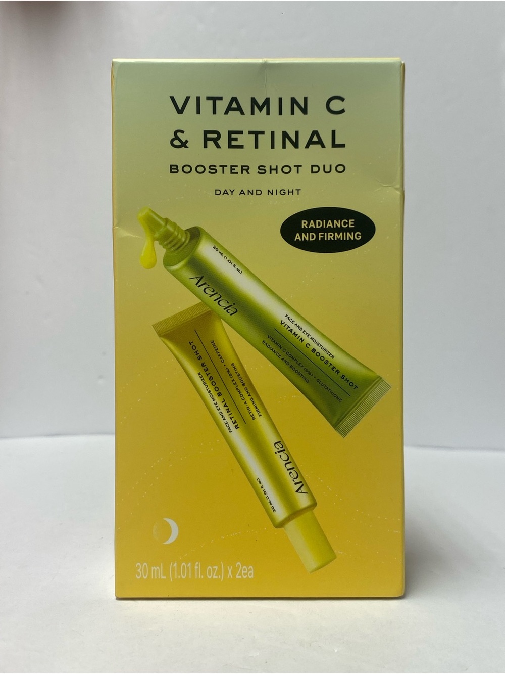 Vitamin C & Retinal Booster Shot Duo — Yellow